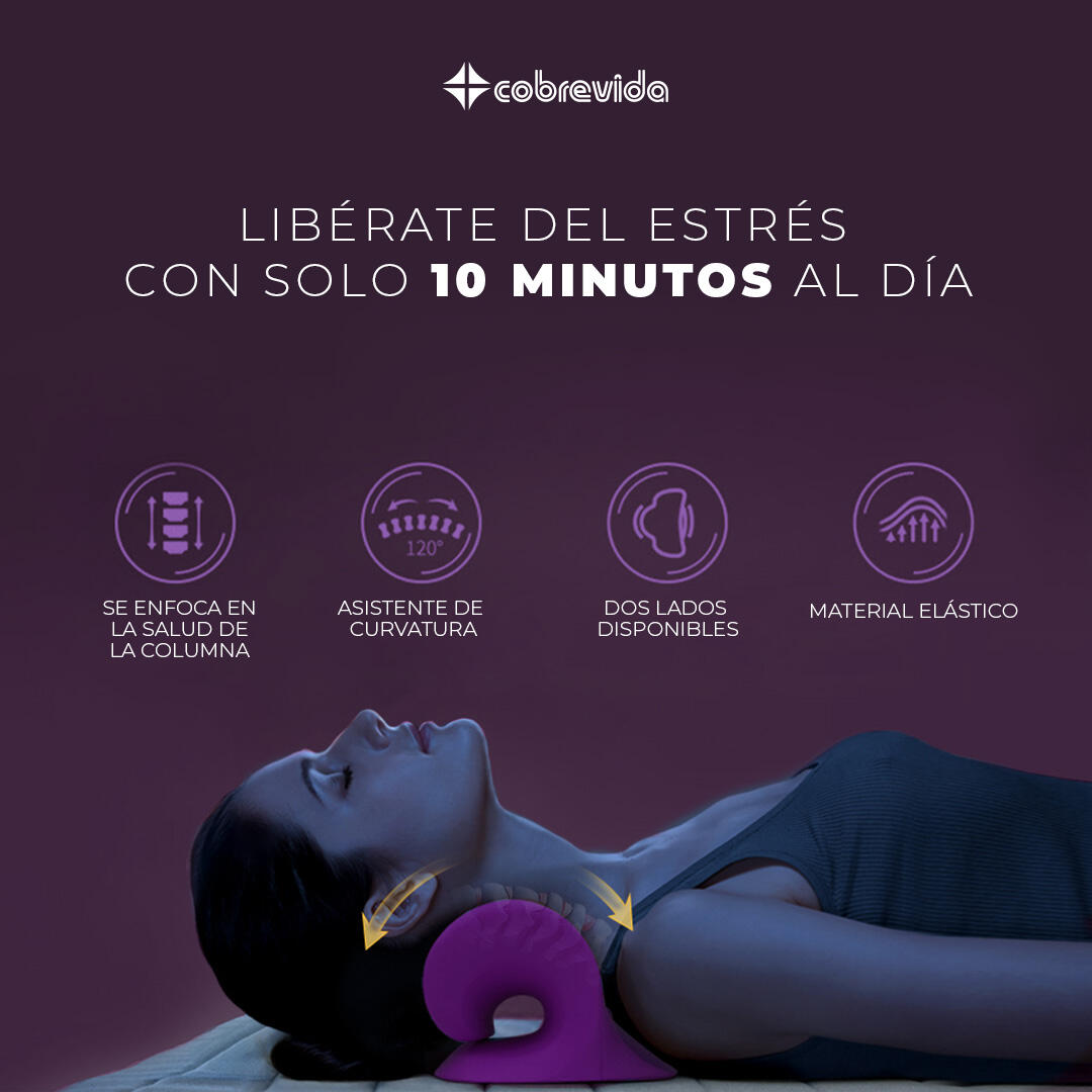 NeckRelief Pro – Almohada Terapéutica Cervical