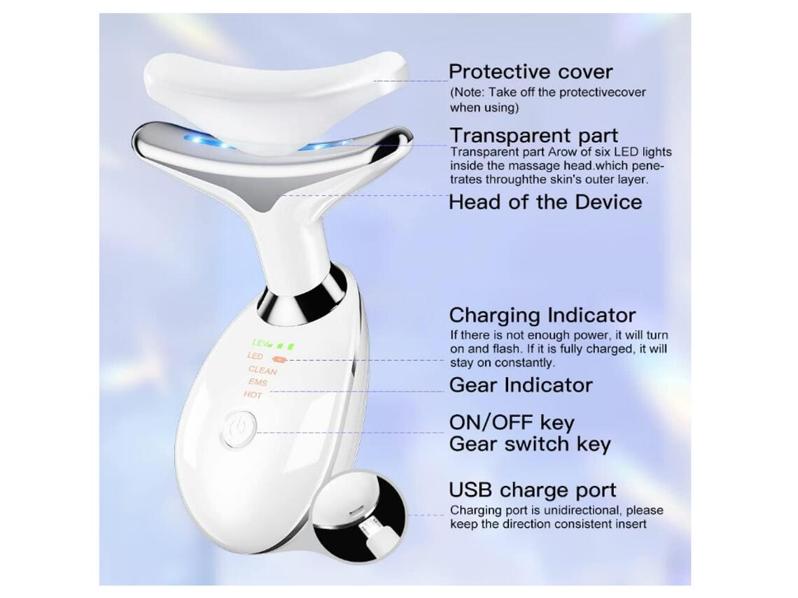 LumiSkin Pro – Dispositivo Facial LED 3 en 1