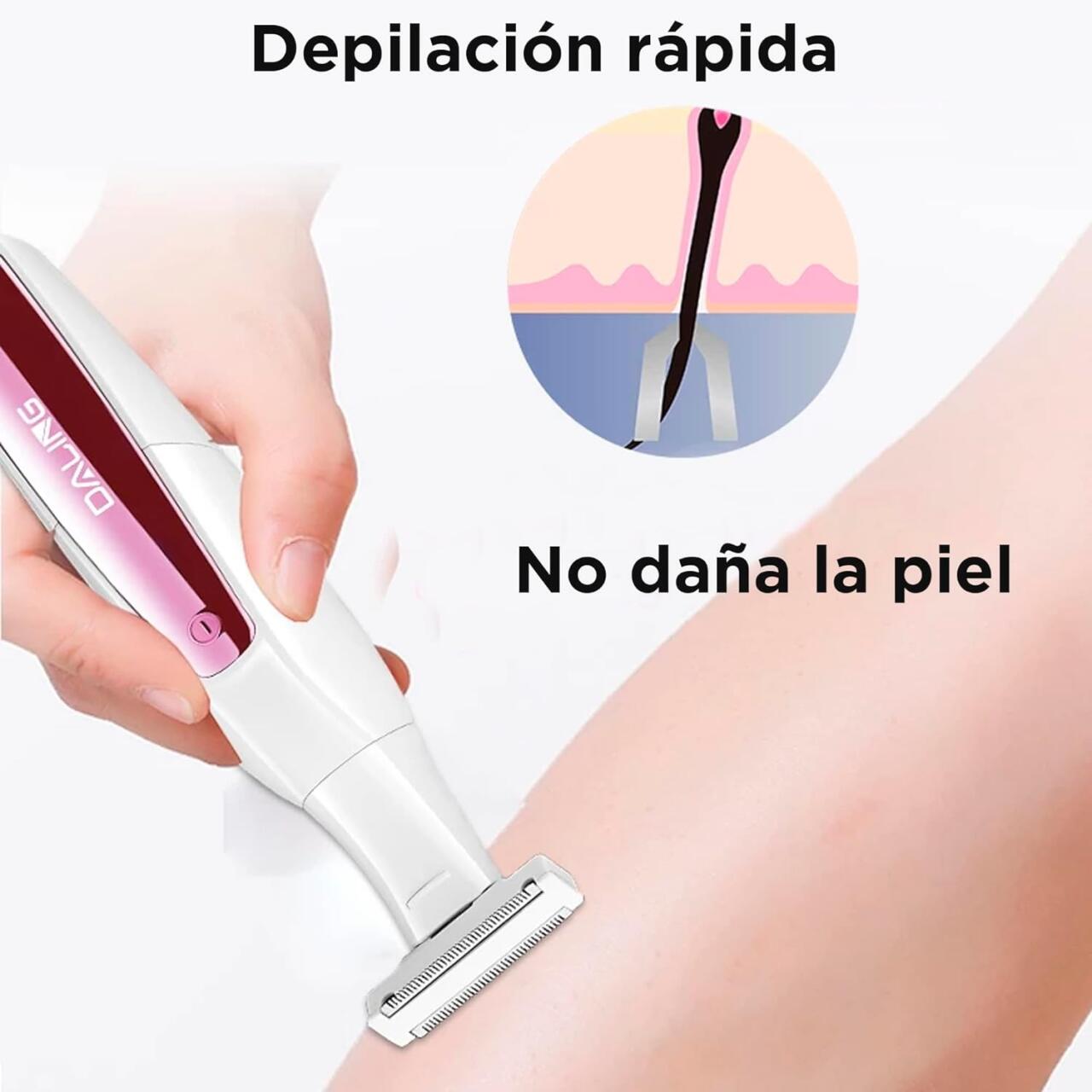 Depiladora recortadora corporal