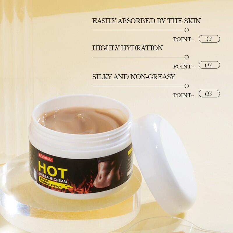 Crema De Masaje Caliente Con Cafeína - 85GR