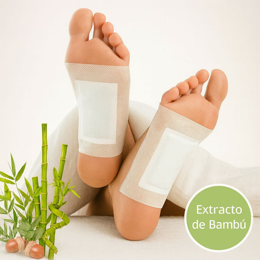Parches Desintoxicantes para Pies - 10 Unidades