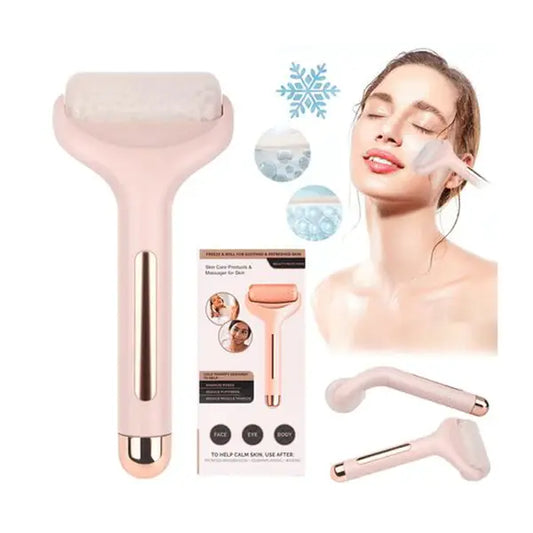 Rodillo Masajeador Facial de hielo – Frescura y Belleza al Instante