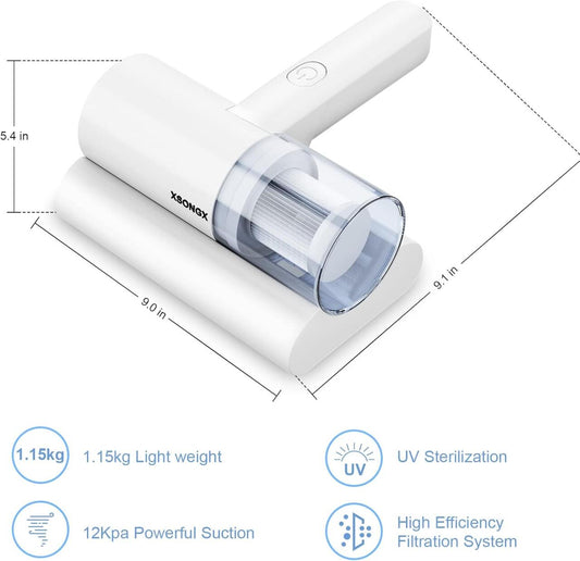 CleanAir Pro – Aspirador de Ácaros 2 en 1 300W