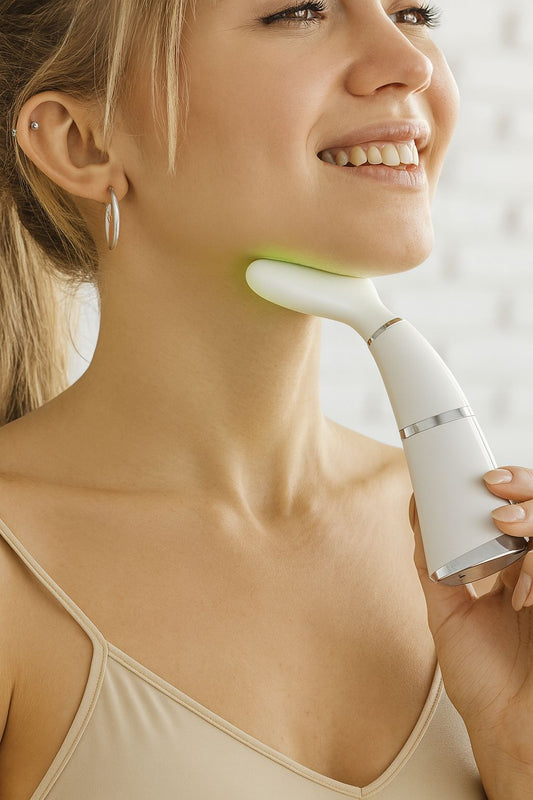 Reductor de Papada con Termoterapia y Luz LED